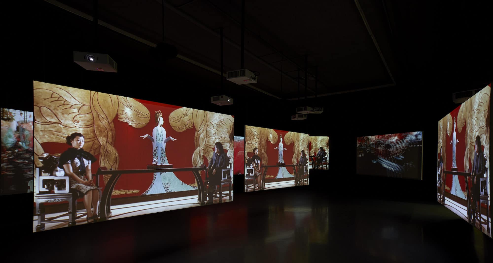 2238Isaac Julien. Ten Thousand Waves. 2009. Digital video (colour, sound). 55 minutes. On long-term loan from the Zeitz Collection. (Installation view)
