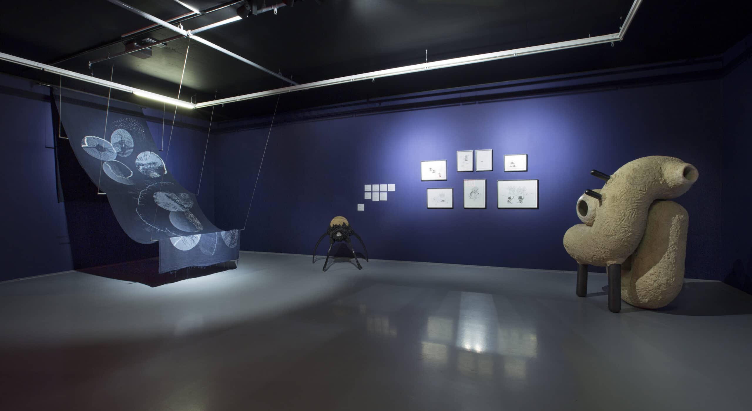 5841‘Still here tomorrow to high five you yesterdayâ€¦’. Installation view