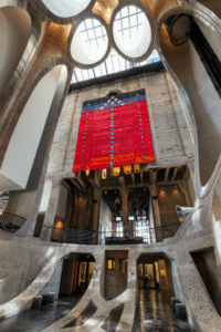 Abdoulaye Konaté Zeitz MOCAA Exhibitions artist Textile Idéogrammes, signes, symboles et logos (Hommage à Youssouf Tata Cissé et Germaine Dieterlen Abdoulaye Konaté