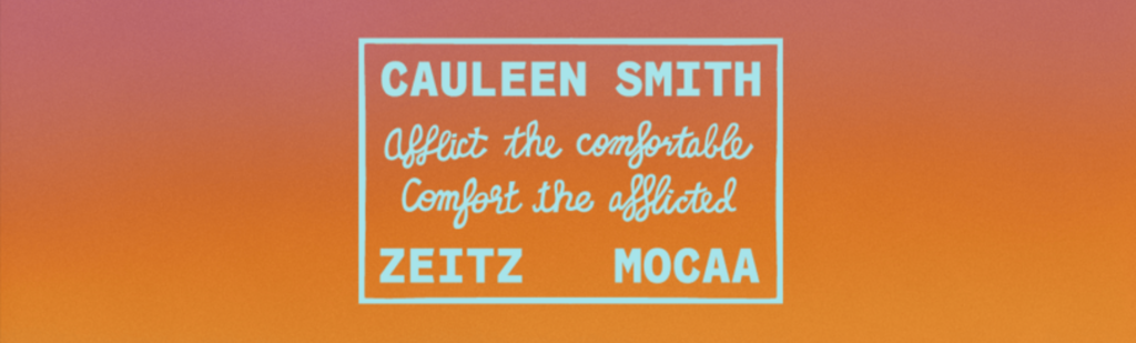 Afflict the Comfortable, Comfort the Afflicted