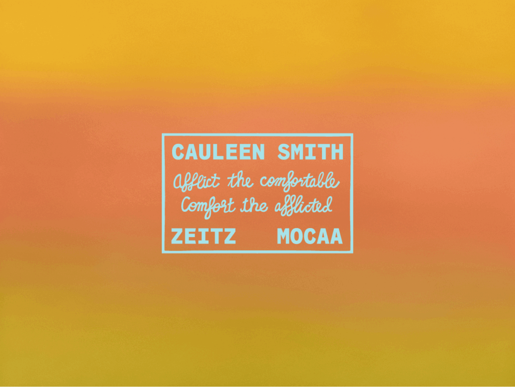 Afflict the Comfortable, Comfort the Afflicted